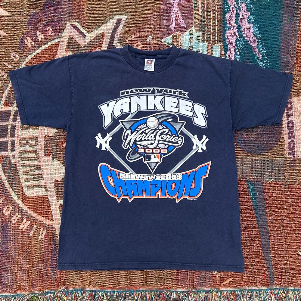 2000 New York Yankees World Series Subway Series Champions Y2K Tee
